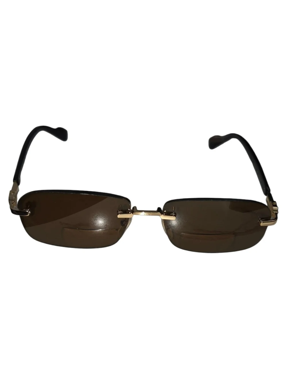 Authentic Gucci GG1221O Men's Rimless Sunglasses 56-16-140
